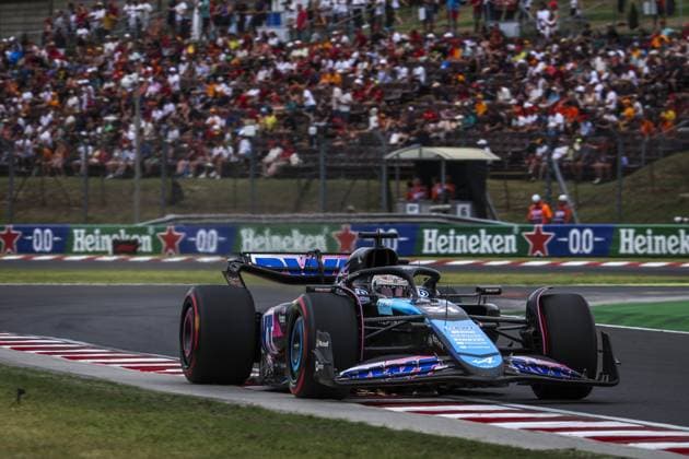 31 OCON Esteban (fra), Alpine F1 Team A524, action during the Formula 1 Hungarian Grand Prix 2024, 13th round of the 2024 Formula One World Championship, WM, Weltmeisterschaft from July 19 to 21, 2024 on the Hungaroring, in Mogyorod, Hungary - F1 - HUNGARIAN GRAND PRIX 2024 DPPI Panoramic  240720_R13_UNGHERIA_DP_1H0A5618