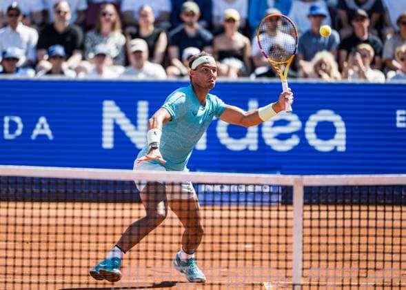 240720 Rafael Nadal of Spain during day 6 of the Nordea Open on July 20, 2024 in Bastad Photo Niclas Jönsson BILDBYRAN COP 273 NO0290 tennis atp 250 nordea open bbeng  Copyright: NICLASxJÖNSSON BB240720NO038
