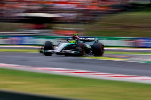 44 Lewis Hamilton GBR, Mercedes AMG Petronas F1 Team , F1 Grand Prix of Hungary at Hungaroring on July 20, 2024 in Budapest, Hungary Photo by HOCH ZWEI Budapest Hungary