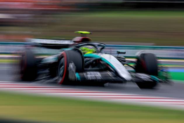 44 Lewis Hamilton GBR, Mercedes AMG Petronas F1 Team , F1 Grand Prix of Hungary at Hungaroring on July 20, 2024 in Budapest, Hungary Photo by HOCH ZWEI Budapest Hungary