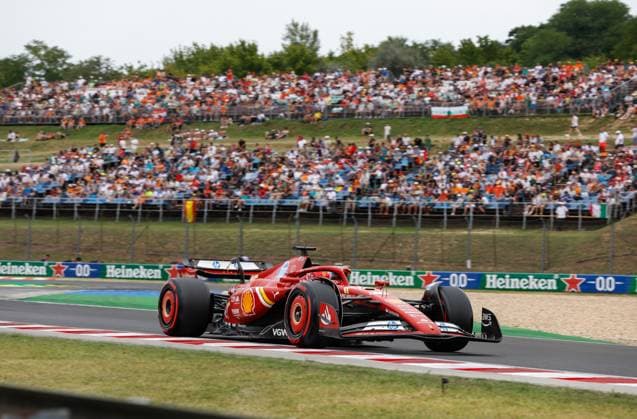 16 Charles Leclerc MCO, Scuderia Ferrari HP , F1 Grand Prix of Hungary at Hungaroring on July 20, 2024 in Budapest, Hungary Photo by HOCH ZWEI Budapest Hungary