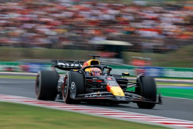 1 Max Verstappen NLD, Oracle Red Bull Racing , F1 Grand Prix of Hungary at Hungaroring on July 20, 2024 in Budapest, Hungary Photo by HOCH ZWEI Budapest Hungary