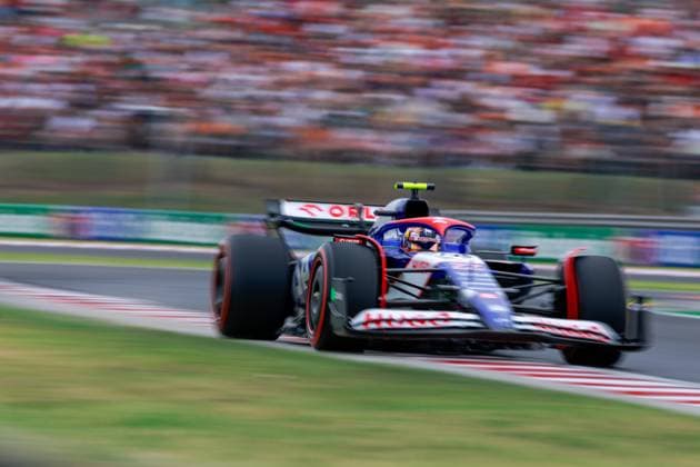 22 Yuki Tsunoda JPN, Visa Cash App RB Formula One Team , F1 Grand Prix of Hungary at Hungaroring on July 20, 2024 in Budapest, Hungary Photo by HOCH ZWEI Budapest Hungary