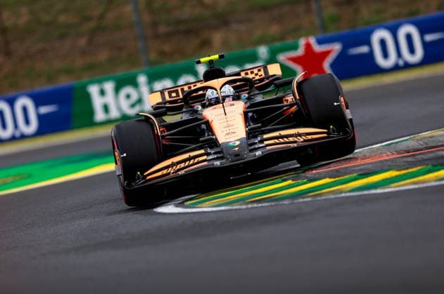4 Lando Norris GBR, McLaren Formula 1 Team , F1 Grand Prix of Hungary at Hungaroring on July 20, 2024 in Budapest, Hungary Photo by HOCH ZWEI Budapest Hungary