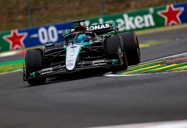 63 George Russell GBR, Mercedes AMG Petronas F1 Team , F1 Grand Prix of Hungary at Hungaroring on July 20, 2024 in Budapest, Hungary Photo by HOCH ZWEI Budapest Hungary