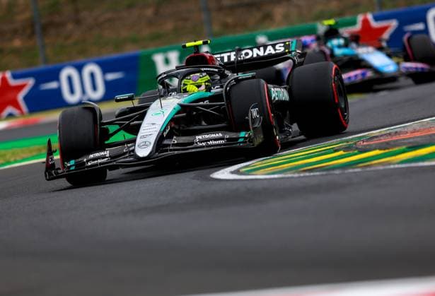 44 Lewis Hamilton GBR, Mercedes AMG Petronas F1 Team , F1 Grand Prix of Hungary at Hungaroring on July 20, 2024 in Budapest, Hungary Photo by HOCH ZWEI Budapest Hungary