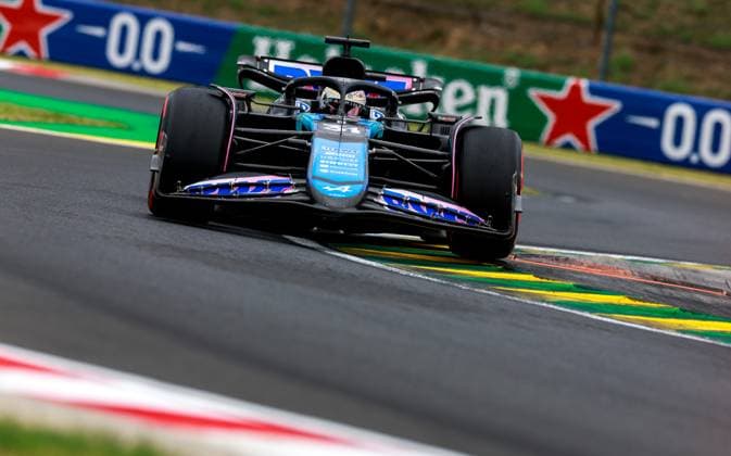 31 Esteban Ocon FRA, BWT Alpine F1 Team , F1 Grand Prix of Hungary at Hungaroring on July 20, 2024 in Budapest, Hungary Photo by HOCH ZWEI Budapest Hungary