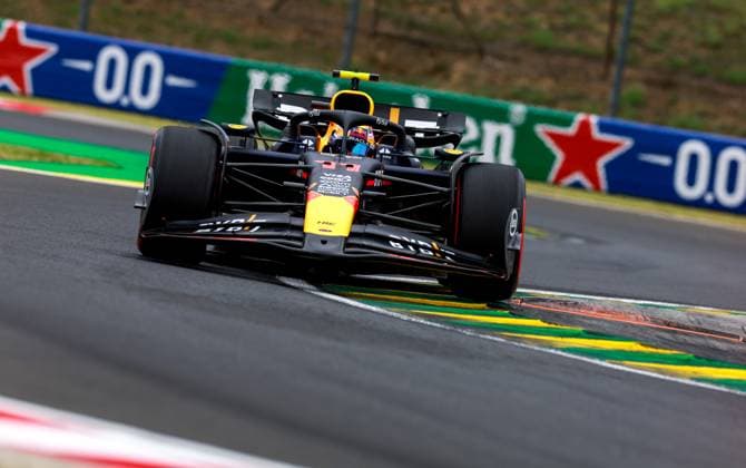 11 Sergio Perez MEX, Oracle Red Bull Racing , F1 Grand Prix of Hungary at Hungaroring on July 20, 2024 in Budapest, Hungary Photo by HOCH ZWEI Budapest Hungary