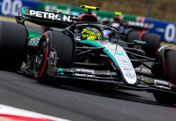 44 Lewis Hamilton GBR, Mercedes AMG Petronas F1 Team , F1 Grand Prix of Hungary at Hungaroring on July 20, 2024 in Budapest, Hungary Photo by HOCH ZWEI Budapest Hungary