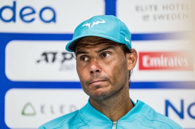 240720 Rafael Nadal of Spain during day 6 of the Nordea Open on July 20, 2024 in Bastad Photo Niclas Jönsson BILDBYRAN COP 273 NO0290 tennis atp 250 nordea open bbeng  Copyright: NICLASxJÖNSSON BB240720NO057