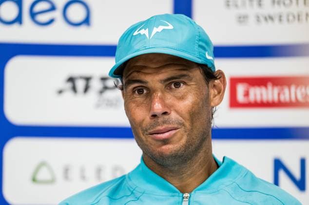 240720 Rafael Nadal of Spain during day 6 of the Nordea Open on July 20, 2024 in Bastad Photo Niclas Jönsson BILDBYRAN COP 273 NO0290 tennis atp 250 nordea open bbeng  Copyright: NICLASxJÖNSSON BB240720NO058