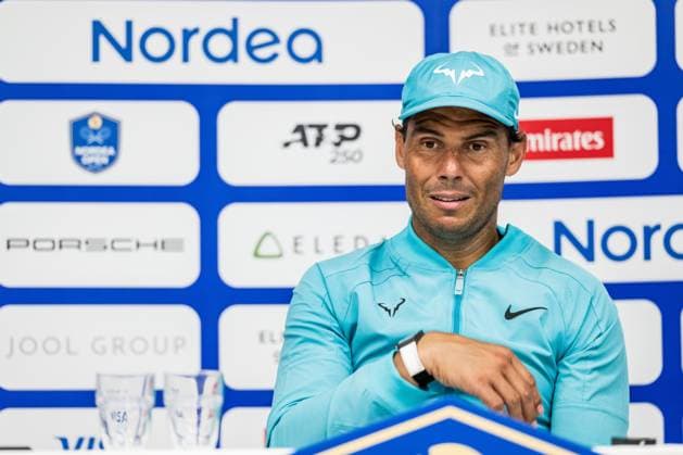 240720 Rafael Nadal of Spain during day 6 of the Nordea Open on July 20, 2024 in Bastad Photo Niclas Jönsson BILDBYRAN COP 273 NO0290 tennis atp 250 nordea open bbeng  Copyright: NICLASxJÖNSSON BB240720NO060