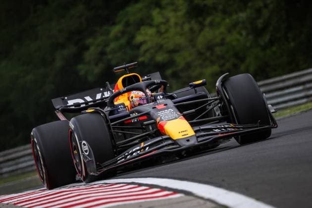 Foto IPP Enrico Schiavi Budapest 20-07-2024 Formula 1 F1 Gran Premio di Ungheria 2024 FP3 nella foto: Max Verstappen - RedBull Racing Budapest italy  Copyright: xR4924_italyphotopressx