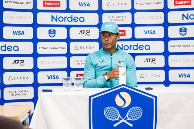 240720 Rafael Nadal of Spain during day 6 of the Nordea Open on July 20, 2024 in Bastad Photo Niclas Jönsson BILDBYRAN COP 273 NO0290 tennis atp 250 nordea open bbeng  Copyright: NICLASxJÖNSSON BB240720NO068