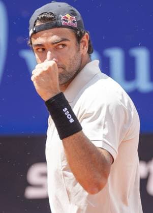 Gstaad: Gstaad Switzerland, 07 20 2024: Matteo Berrettini (ITA) in semi final against Stefanos Tsitsipas (GRE) during EFG Swiss Open. during EFG Swiss Open Gstaad, International Tennis match in Gstaad, Switzerland, July 20 2024 International Tennis match - EFG Swiss Open Gstaad  - ZUMAp169 20240720_zsa_p169_100 Copyright: xPatrickxDancel IPAxSportx