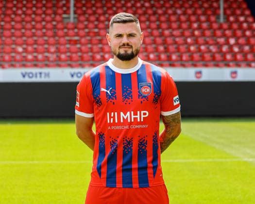 GER FC Heidenheim 1846 1 Bundesliga, Portraettermin 2024 2025, 19 07 2024, Marnon Busch FC Heidenheim, 02 DFB DFL regulations prohibit any use of photographs as image sequences and or quasi video GER FC Heidenheim 1846 1 Bundesliga, Portraettermin 2024 2025, 19 07 2024 Heidenheim Copyright: xEibner-Pressefoto RogerxBuerkex EP_RBE