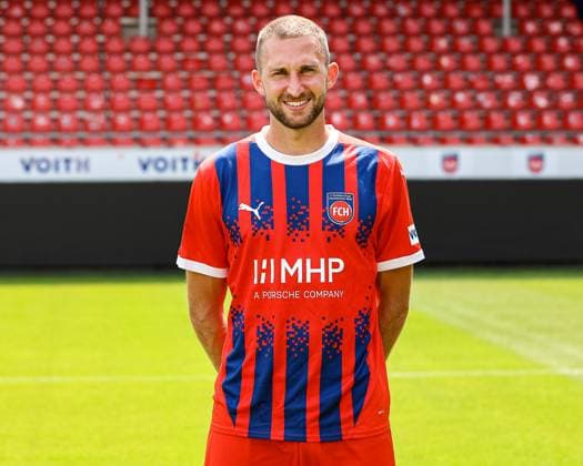 GER FC Heidenheim 1846 1 Bundesliga, Portraettermin 2024 2025, 19 07 2024, Jonas Foehrenbach FC Heidenheim, 19 DFB DFL regulations prohibit any use of photographs as image sequences and or quasi video GER FC Heidenheim 1846 1 Bundesliga, Portraettermin 2024 2025, 19 07 2024 Heidenheim Copyright: xEibner-Pressefoto RogerxBuerkex EP_RBE