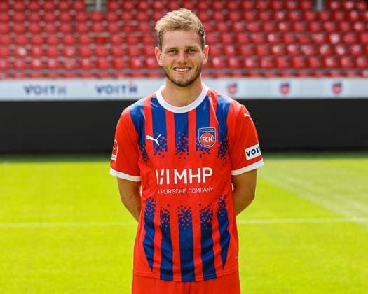 GER FC Heidenheim 1846 1 Bundesliga, Portraettermin 2024 2025, 19 07 2024, Tim Siersleben FC Heidenheim, 04 DFB DFL regulations prohibit any use of photographs as image sequences and or quasi video GER FC Heidenheim 1846 1 Bundesliga, Portraettermin 2024 2025, 19 07 2024 Heidenheim Copyright: xEibner-Pressefoto RogerxBuerkex EP_RBE