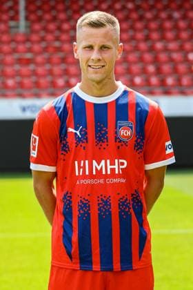 GER FC Heidenheim 1846 1 Bundesliga, Portraettermin 2024 2025, 19 07 2024, Adrian Beck FC Heidenheim, 21 DFB DFL regulations prohibit any use of photographs as image sequences and or quasi video GER FC Heidenheim 1846 1 Bundesliga, Portraettermin 2024 2025, 19 07 2024 Heidenheim Copyright: xEibner-Pressefoto RogerxBuerkex EP_RBE
