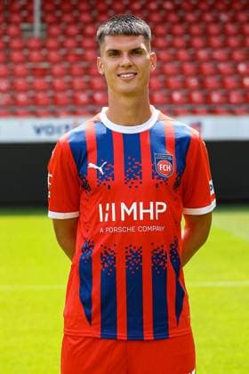 GER FC Heidenheim 1846 1 Bundesliga, Portraettermin 2024 2025, 19 07 2024, Mathias Honsak FC Heidenheim 17 DFB DFL regulations prohibit any use of photographs as image sequences and or quasi video GER FC Heidenheim 1846 1 Bundesliga, Portraettermin 2024 2025, 19 07 2024 Heidenheim Copyright: xEibner-Pressefoto RogerxBuerkex EP_RBE