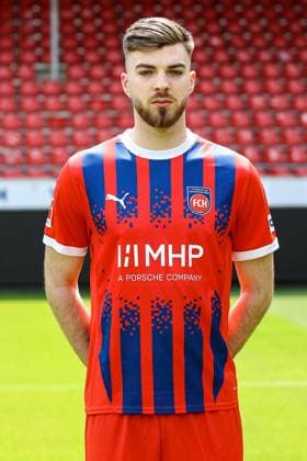 GER FC Heidenheim 1846 1 Bundesliga, Portraettermin 2024 2025, 19 07 2024, Julian Niehues FC Heidenheim 16 DFB DFL regulations prohibit any use of photographs as image sequences and or quasi video GER FC Heidenheim 1846 1 Bundesliga, Portraettermin 2024 2025, 19 07 2024 Heidenheim Copyright: xEibner-Pressefoto RogerxBuerkex EP_RBE