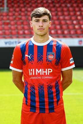 GER FC Heidenheim 1846 1 Bundesliga, Portraettermin 2024 2025, 19 07 2024, Luca Kerber FC Heidenheim 20 DFB DFL regulations prohibit any use of photographs as image sequences and or quasi video GER FC Heidenheim 1846 1 Bundesliga, Portraettermin 2024 2025, 19 07 2024 Heidenheim Copyright: xEibner-Pressefoto RogerxBuerkex EP_RBE