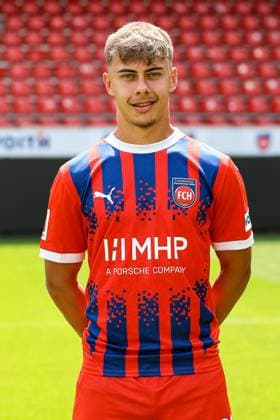 GER FC Heidenheim 1846 1 Bundesliga, Portraettermin 2024 2025, 19 07 2024, Christopher Negele FC Heidenheim 25 DFB DFL regulations prohibit any use of photographs as image sequences and or quasi video GER FC Heidenheim 1846 1 Bundesliga, Portraettermin 2024 2025, 19 07 2024 Heidenheim Copyright: xEibner-Pressefoto RogerxBuerkex EP_RBE