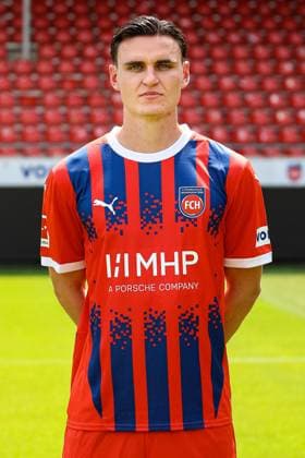 GER FC Heidenheim 1846 1 Bundesliga, Portraettermin 2024 2025, 19 07 2024, Thomas Keller FC Heidenheim 27 DFB DFL regulations prohibit any use of photographs as image sequences and or quasi video GER FC Heidenheim 1846 1 Bundesliga, Portraettermin 2024 2025, 19 07 2024 Heidenheim Copyright: xEibner-Pressefoto RogerxBuerkex EP_RBE