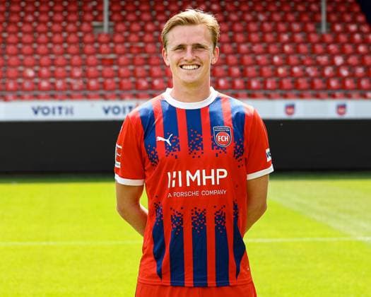 GER FC Heidenheim 1846 1 Bundesliga, Portraettermin 2024 2025, 19 07 2024, Mikkel Kaufmann FC Heidenheim 29 DFB DFL regulations prohibit any use of photographs as image sequences and or quasi video GER FC Heidenheim 1846 1 Bundesliga, Portraettermin 2024 2025, 19 07 2024 Heidenheim Copyright: xEibner-Pressefoto RogerxBuerkex EP_RBE