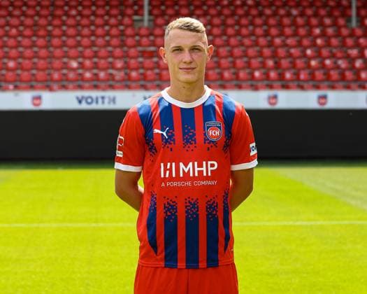 GER FC Heidenheim 1846 1 Bundesliga, Portraettermin 2024 2025, 19 07 2024, Luka Janes FC Heidenheim 36 DFB DFL regulations prohibit any use of photographs as image sequences and or quasi video GER FC Heidenheim 1846 1 Bundesliga, Portraettermin 2024 2025, 19 07 2024 Heidenheim Copyright: xEibner-Pressefoto RogerxBuerkex EP_RBE