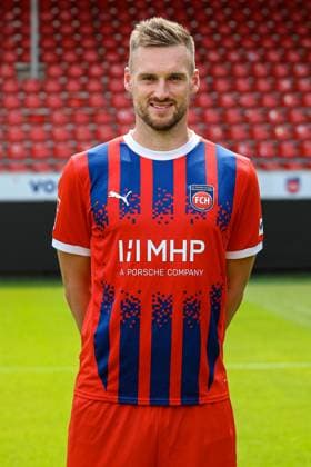 GER FC Heidenheim 1846 1 Bundesliga, Portraettermin 2024 2025, 19 07 2024, Patrick Mainka FC Heidenheim 06 DFB DFL regulations prohibit any use of photographs as image sequences and or quasi video GER FC Heidenheim 1846 1 Bundesliga, Portraettermin 2024 2025, 19 07 2024 Heidenheim Copyright: xEibner-Pressefoto RogerxBuerkex EP_RBE