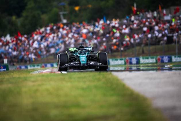 18 Lance Stroll CAN, Aston Martin Aramco F1 Team , F1 Grand Prix of Hungary at Hungaroring on July 20, 2024 in Budapest, Hungary Photo by HOCH ZWEI Budapest Hungary