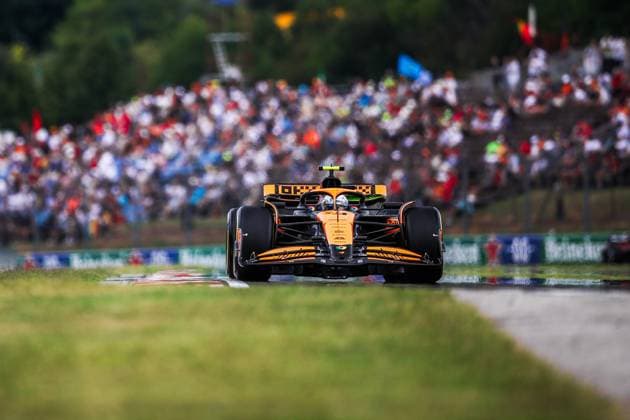 4 Lando Norris GBR, McLaren Formula 1 Team , F1 Grand Prix of Hungary at Hungaroring on July 20, 2024 in Budapest, Hungary Photo by HOCH ZWEI Budapest Hungary