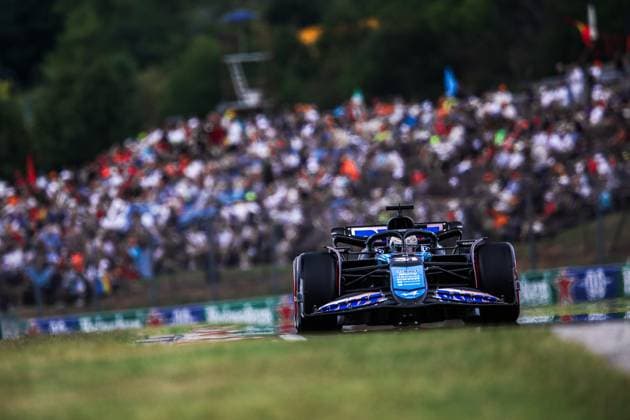 31 Esteban Ocon FRA, BWT Alpine F1 Team , F1 Grand Prix of Hungary at Hungaroring on July 20, 2024 in Budapest, Hungary Photo by HOCH ZWEI Budapest Hungary