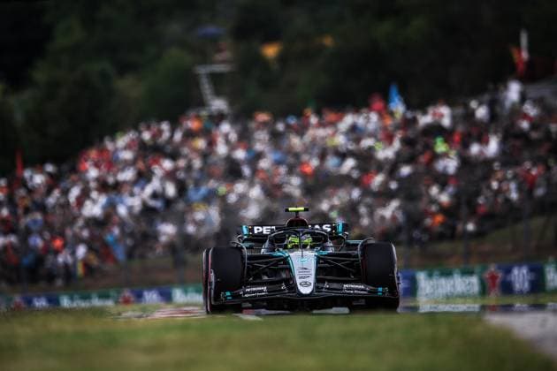 44 Lewis Hamilton GBR, Mercedes AMG Petronas F1 Team , F1 Grand Prix of Hungary at Hungaroring on July 20, 2024 in Budapest, Hungary Photo by HOCH ZWEI Budapest Hungary