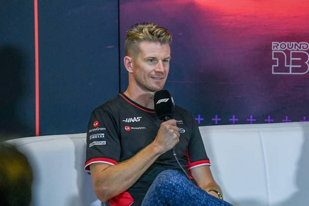 Formula 1 Budapest Hungary, 20 07 2024 Nico Hülkenberg 27, MoneyGram Haas F1 Team at the press conference Formula 1 Budapest Hungary, 20 07 2024 Copyright: xBEAUTIFULxSPORTS Erlhofx