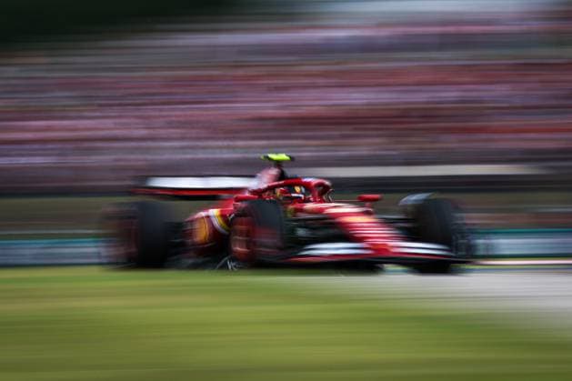 55 Carlos Sainz ESP, Scuderia Ferrari HP , F1 Grand Prix of Hungary at Hungaroring on July 20, 2024 in Budapest, Hungary Photo by HOCH ZWEI Budapest Hungary