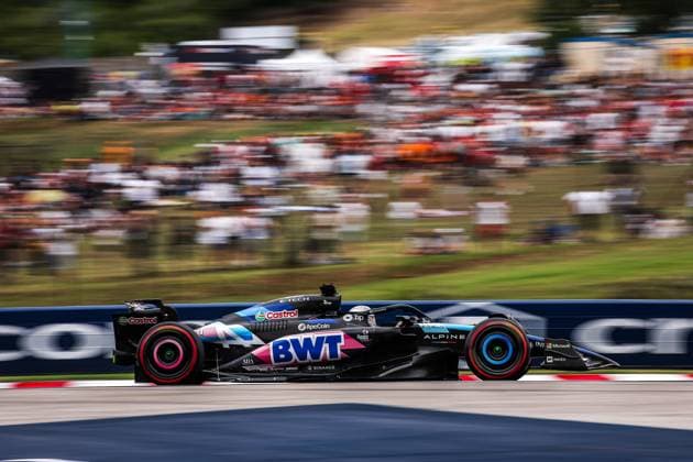31 Esteban Ocon FRA, BWT Alpine F1 Team , F1 Grand Prix of Hungary at Hungaroring on July 20, 2024 in Budapest, Hungary Photo by HOCH ZWEI Budapest Hungary