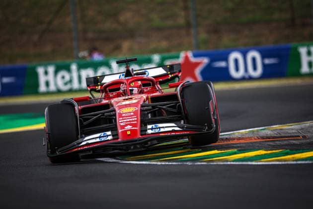 16 Charles Leclerc MCO, Scuderia Ferrari HP , F1 Grand Prix of Hungary at Hungaroring on July 20, 2024 in Budapest, Hungary Photo by HOCH ZWEI Budapest Hungary