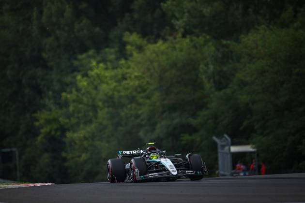44 Lewis Hamilton GBR, Mercedes AMG Petronas F1 Team , F1 Grand Prix of Hungary at Hungaroring on July 20, 2024 in Budapest, Hungary Photo by HOCH ZWEI Budapest Hungary