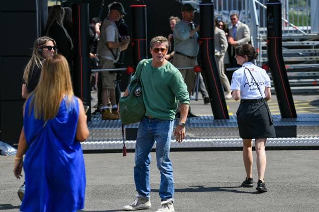 Formula 1 Budapest Hungary, 20 07 2024 Brad Pitt aka Sonny Hayes, APX GP F1 Team Formula 1 Budapest Hungary, 20 07 2024 Copyright: xBEAUTIFULxSPORTS Erlhofx