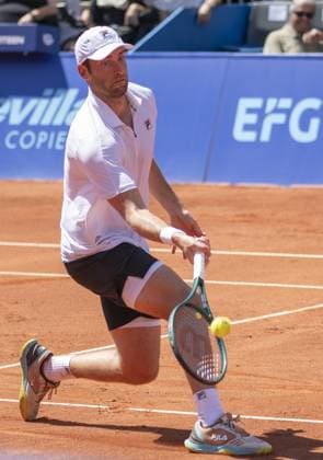 International Tennis match - EFG Swiss Open Gstaad Gstaad Switzerland, 07 20 2024: Quentin Halys (FRA) in semi final against Jan-Lennard Struff (GER) during EFG Swiss Open. during EFG Swiss Open Gstaad, International Tennis match in Gstaad, Switzerland, July 20 2024 Gstaad Switzerland  Copyright: xIPAxSport ABACAx