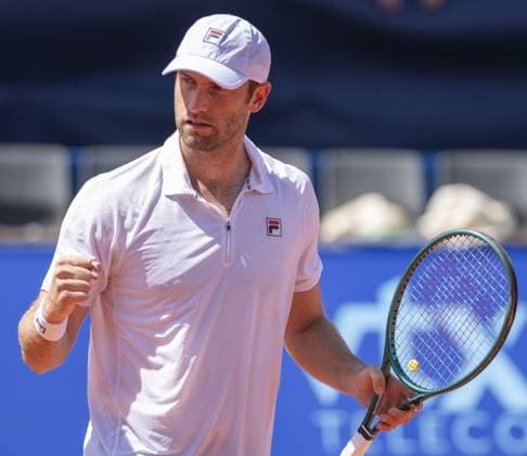 International Tennis match - EFG Swiss Open Gstaad Gstaad Switzerland, 07 20 2024: Quentin Halys (FRA) wins semi final against Jan-Lennard Struff (GER) during EFG Swiss Open. during EFG Swiss Open Gstaad, International Tennis match in Gstaad, Switzerland, July 20 2024 Gstaad Switzerland  Copyright: xIPAxSport ABACAx