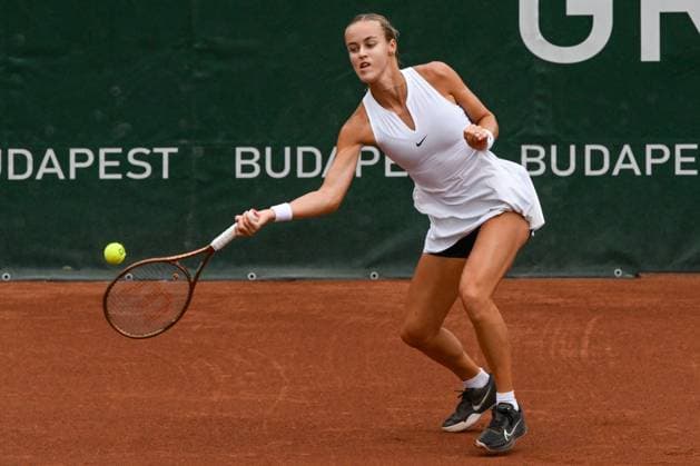 International Tennis match - WTA, Tennis Damen Hungarian Grand Prix - Semifinal Anna Karolina Schmiedlova (SVK) during the quarter finals match vs. Aliaksandra Sasnovich at the WTA250 Hungarian Gran Prix Tennis on 19th July 2024 at Romai Teniszakademia, Budapest, Hungary Hungary Hungary  Copyright: xIPAxSport ABACAx