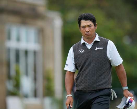 20th July 2024; Royal Troon Golf Club, Troon, South Ayrshire, Scotland; The Open Championship Round 3; Hideki Matsuyama walks off the 18th green after his 3rd round  ActionPlus12670035 StevenxFlynn
