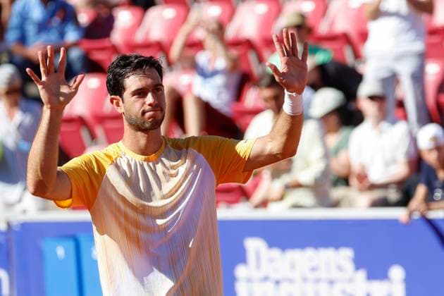 BASTAD, SWEDEN 20240720 Portugals Nuno Borges beats Argentinas Thiago Agustin Tirante during Saturdays mens singles semi-final at the Nordea Open in Bastad BASTAD SWEDEN x9200x  Copyright: xAdamxIhse TTx NORDEA OPEN BASTAD