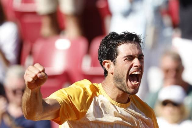 BASTAD, SWEDEN 20240720 Portugals Nuno Borges beats Argentinas Thiago Agustin Tirante during Saturdays mens singles semi-final at the Nordea Open in Bastad BASTAD SWEDEN x9200x  Copyright: xAdamxIhse TTx NORDEA OPEN BASTAD