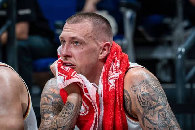 Basketball Berlin 19 07 2024 International Test Match Men Germany GER Japan JPN Daniel Theis Germany, No 10