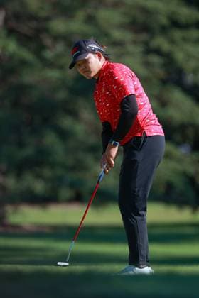 DANA Open SYLVANIA, OHIO - JULY 20: Wichanee Meechai of Bangkok, Thailand putts on the 10th green during the third round of the DANA Open golf tournament at Highland Meadows Golf Club in Sylvania, Ohio USA, on Friday, July 20, 2024. Sylvania Ohio United States  Copyright: xAmyxLemusx originalFilename:lemus-danaopen240720_npPgn.jpg