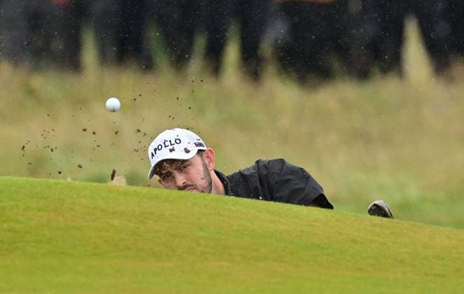 Patrick Cantlay on the 2nd Green The British Open Championship, Day Three, Golf, Royal Troon, Troon, UK - 20 July 2024  Copyright: xGreigxCowie Shutterstockx 14587997aq
